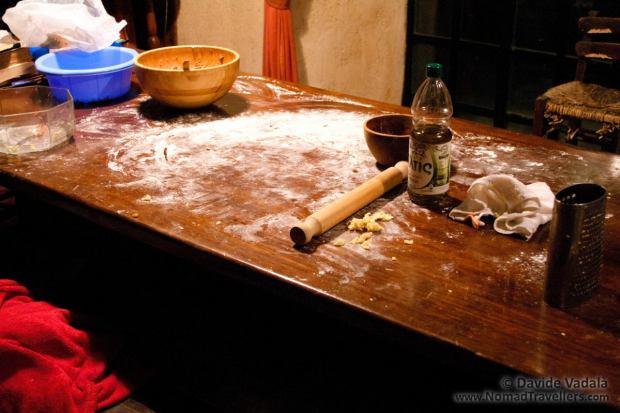 Getting ready to prepapre spinach pie