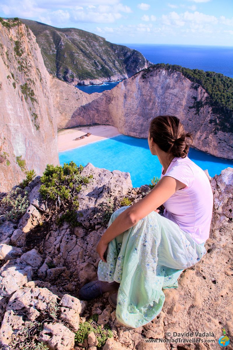 An amazing viepoint to admire the best beach in Zakynthos