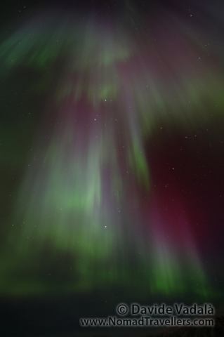 Northern Lights: like rays coming from heaven