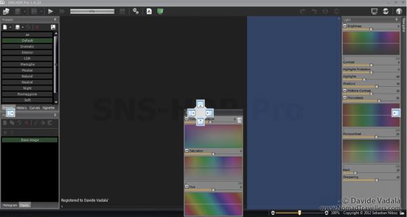 Docking a window in SNS-HDR