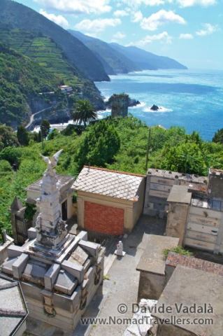 View from the cemetery of Monterosso al Mare