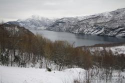 The man drove us on the other side of the fjord