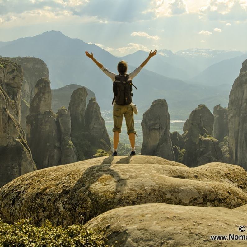 meteora hiking