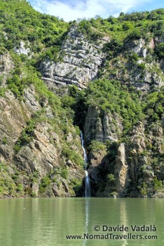 One of the several waterfalls we saw in Koman Lake