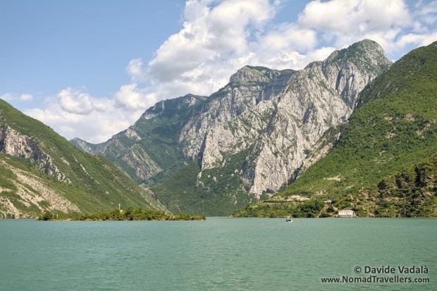 A pointed peak as seen from the Bus Boat