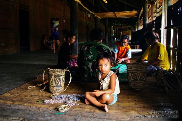 Daily life in the Dayak Longhouse of Eheng
