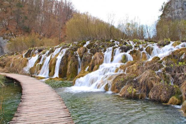 One of the waterfalls in the Lower part
