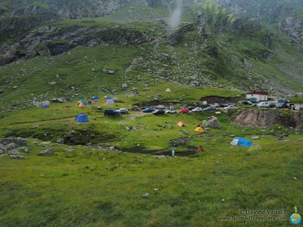 The Official campimg place in Lake Balea