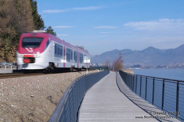 A train in North of Italy