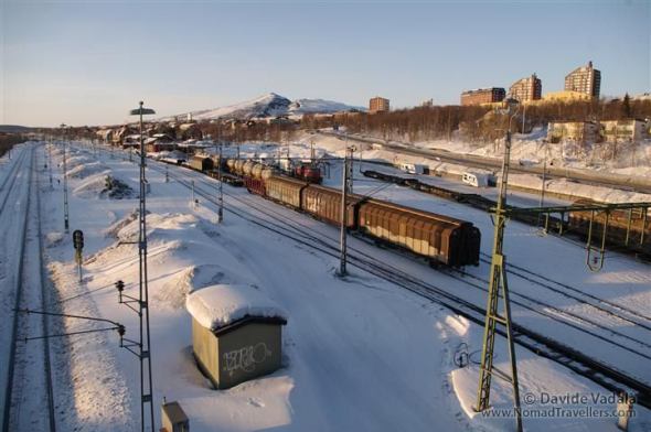 There is a local train station in Kiruna, but the railway is used almost exclusively by the mine company. Passenger trains are really scarce. 6 Kiruna-iron-ore-mine6638