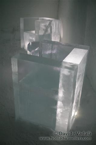 As well as chairs and furniture that are also made completely of ice 010 Ice-Hotel-Jukkasjarvi-Sweden 7181